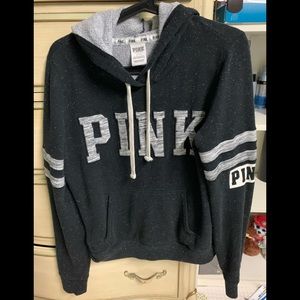VS Pink speckle hoodie